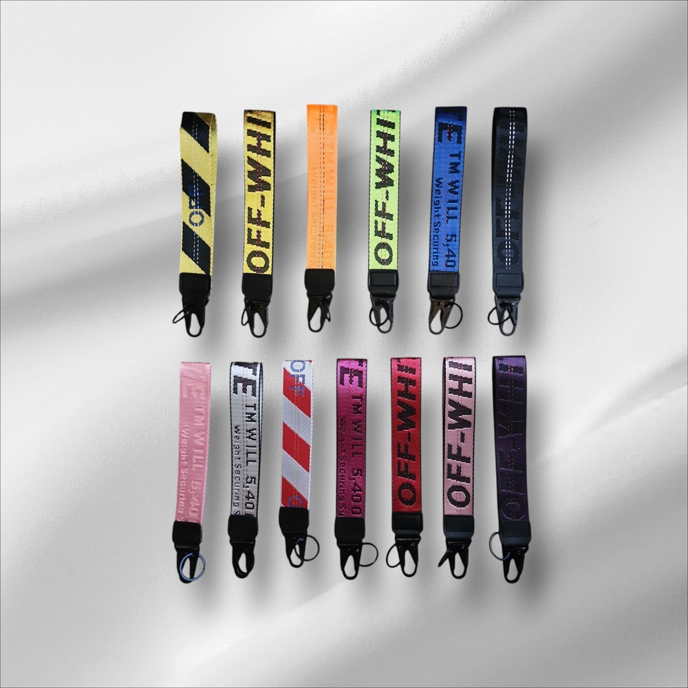 Off-White Vibrant Keychain Collection
